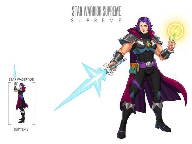Main Hero of Star Warrior Supreme Star Warrior Supreme Hero Character